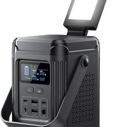 240W Portable Power Station 154Wh/48000mAh, 100W USB-C PD(Dual Way) LiFePO4 Battery Power Bank Station