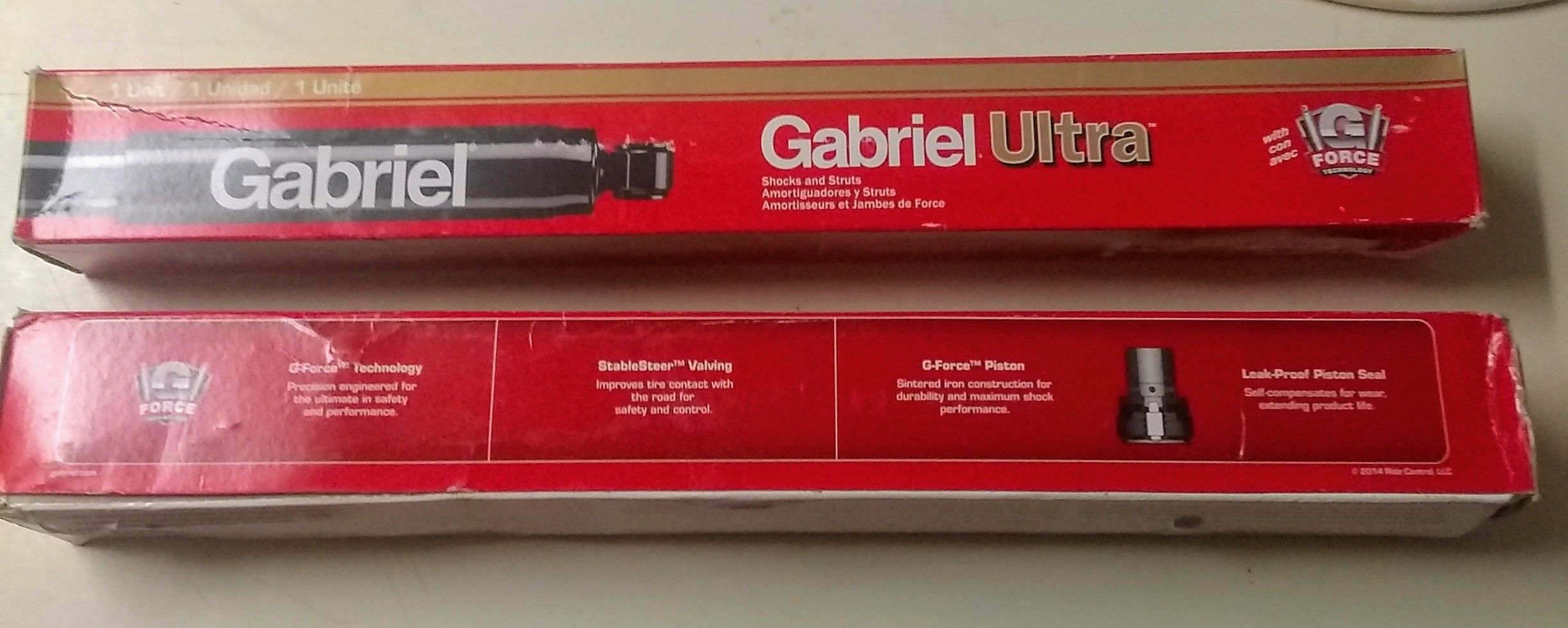 2 New in Box 69591 Gabriel Ultra Shocks Mazda, Ford