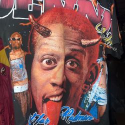 Denis Rodman 1990s 2000s Vintage Shirt 