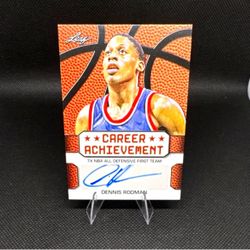 Dennis Rodman auto