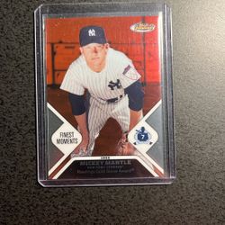 Mickey Mantle 1962 Gold Glove Card- Numbered 