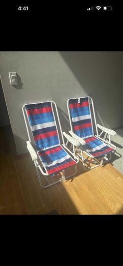 Rio beach kids folding chairs set of two