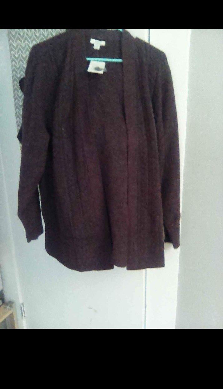 Plum Cardigan