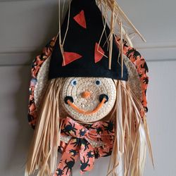 Scarecrow Fall Door Decoration 