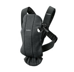 BabyBjorn Baby Carrier Mini Jersey in Charcoal Gray color