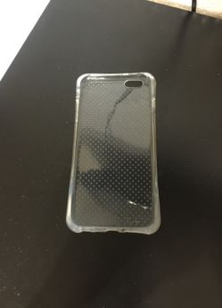 IPhone 6 Plus Case (Rubbery Plastic) $15