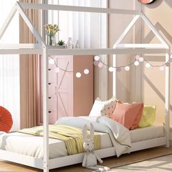 Twin Bed For Girl Pink Color