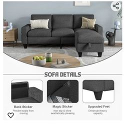 Sofa Grey Color