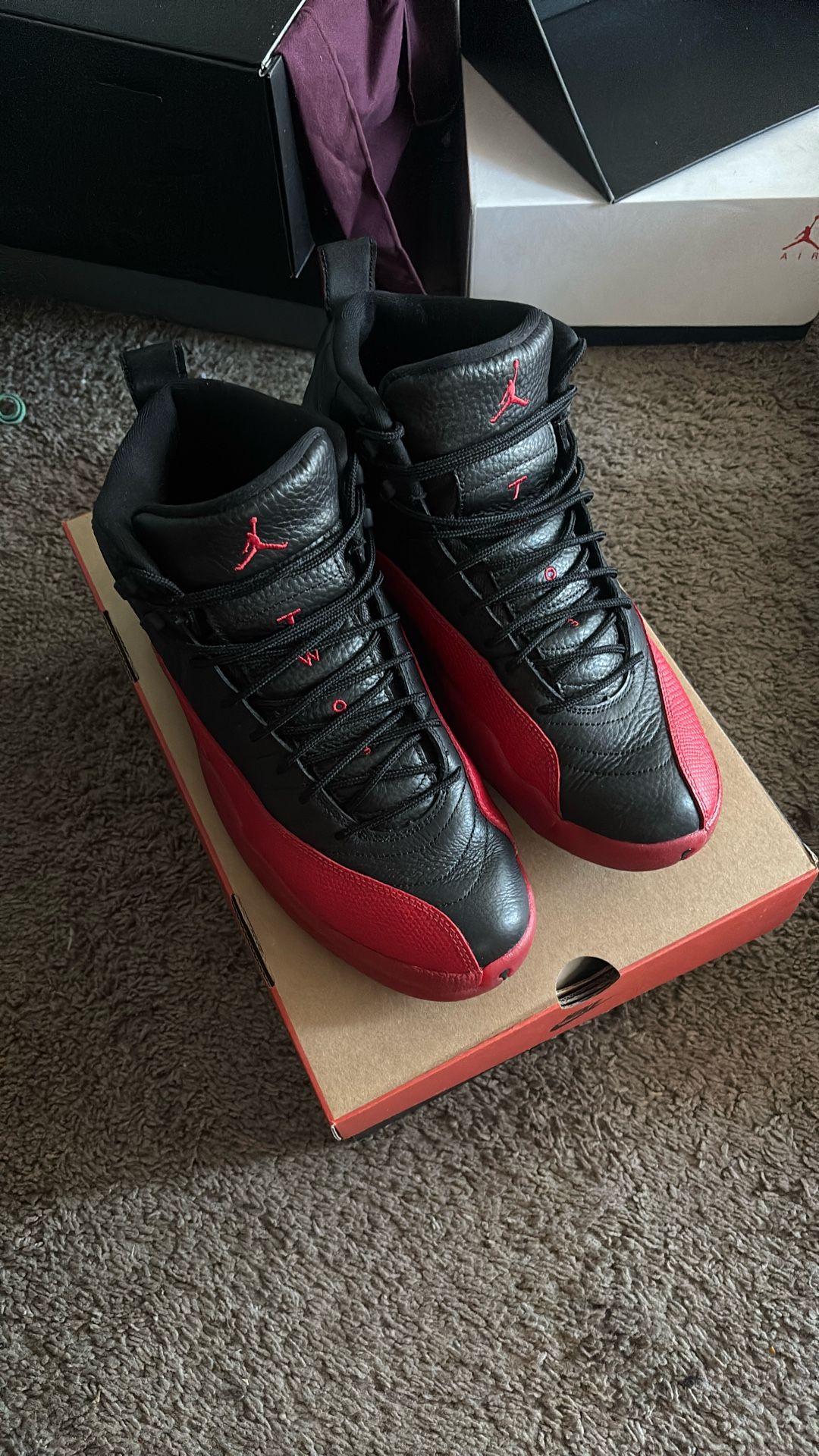Jordan 12 Flu Game Size 12
