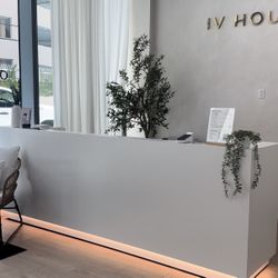 RECEPTION Desk White Luxury Custom