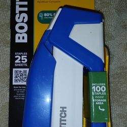New Bostitch Compact Stapler 25-sheet Capacity 1558