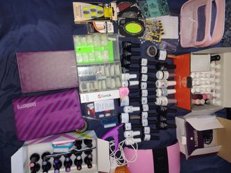 HUGE lot of gel manicure products
