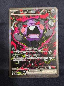 Morpeko ex 117/084 SIR - Pitch Black - NM Pokemon TCG Card