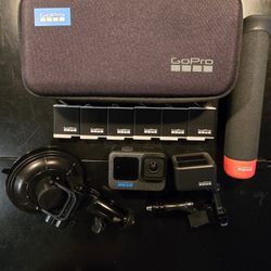 GoPro Hero Black 12 Bundle – Tons of Extras – Ready to Use