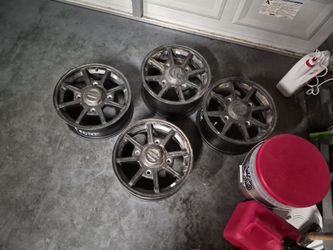4 stock rzr rims