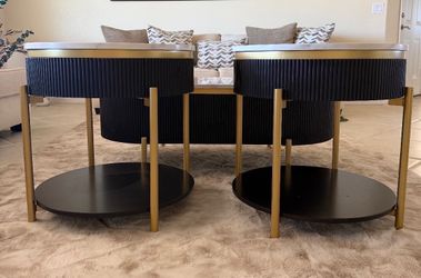 Living room Center table and 2 side tables
