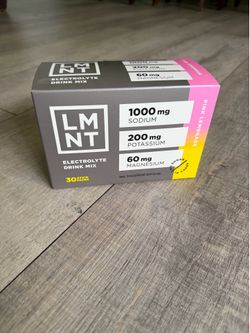 LMNT Zero Sugar Hydration – Pink Lemonade | Electrolitos Sin Azúcar | Nuevo