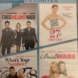 4 COMEDY Film Favorites (DVD) NEW!