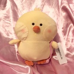 MINISO Small yellow chicken with backpack