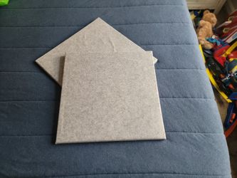 Pushpin Felt board - 2 Light Grey Boards
