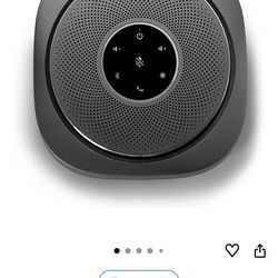 Snom C300 Bluetooth 5.0 Conference Speakerphone with 6 Mics, 24 hrs Call Time, App Controlled, USB C, Home Office & Small Business, Black