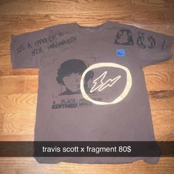 Nike Air Jordan x Travis Scott Fragment (Tshirt), Men's Fashion