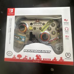 Nintendo switch Mariokart enhanced wired controller