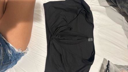 Black Crop Top