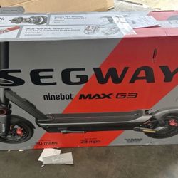 Segway ninebot Max G3 electric scooter 28mph 50 mile range 