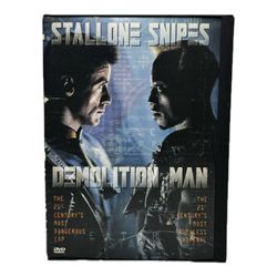 Demolition Man (1993) Snapcase DVD Standard & Widescreen Versions