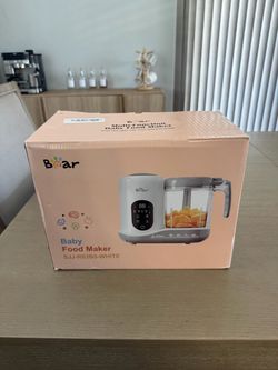 Bear 2024 Smart Touch-Screen One-Step Baby Food Maker