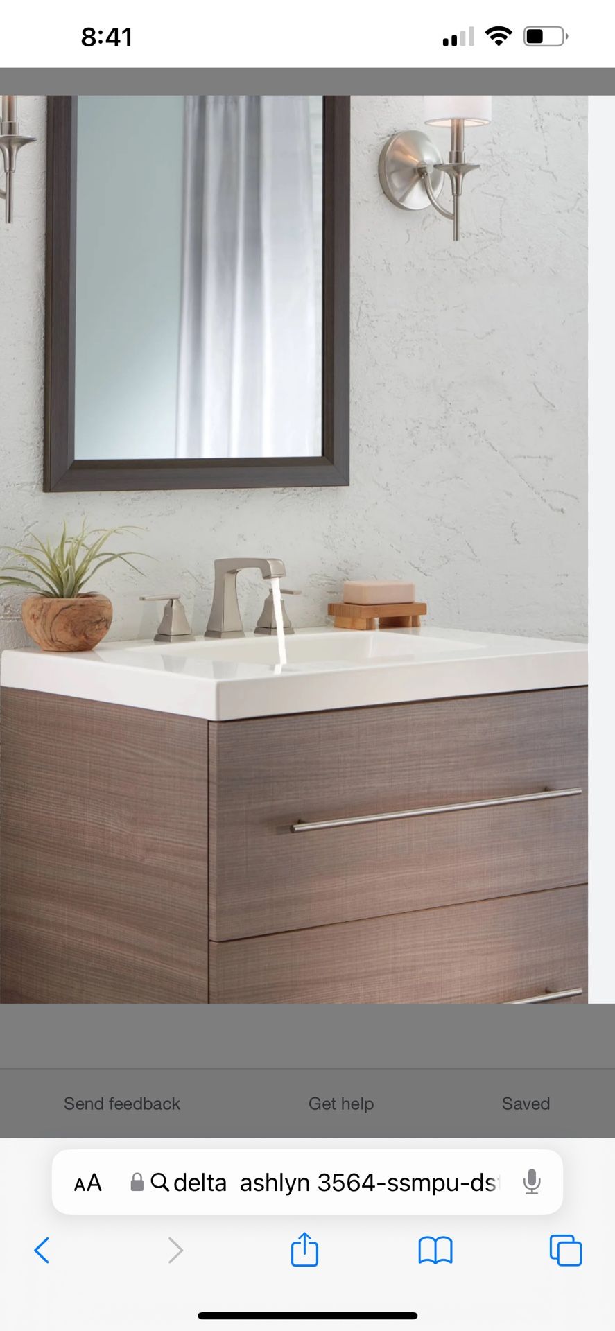 Delta Ashlyn Two Handle Bathroom Faucet