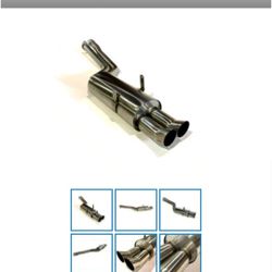 Uuc Bmw E36 M3 Axle Back Exhaust
