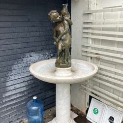 Marble Fountain & Statue