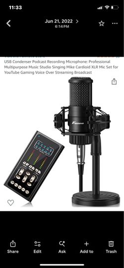 Podcast microphone