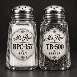 Salt and pepper shakers