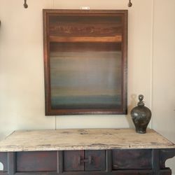 Antique Altar Asian Console Buffet 