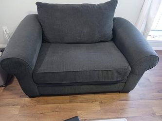 SUPER COMFY sofa chair - gray