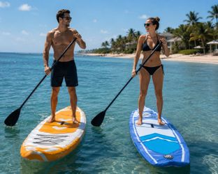 Brand new paddle inflatable boards for $120 each