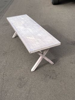 Metal Bench