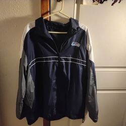 Like New  Seattle SEAHAWKS Jacket +Swearshirt + T-Shirt