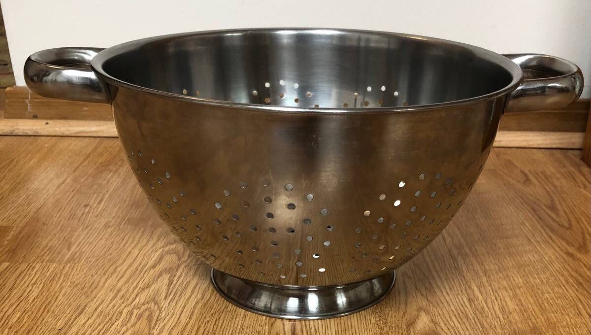 Colander stainless steel