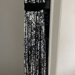 Strapless Sequin Dress