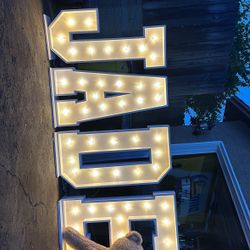 Marquee Letters And Numbers