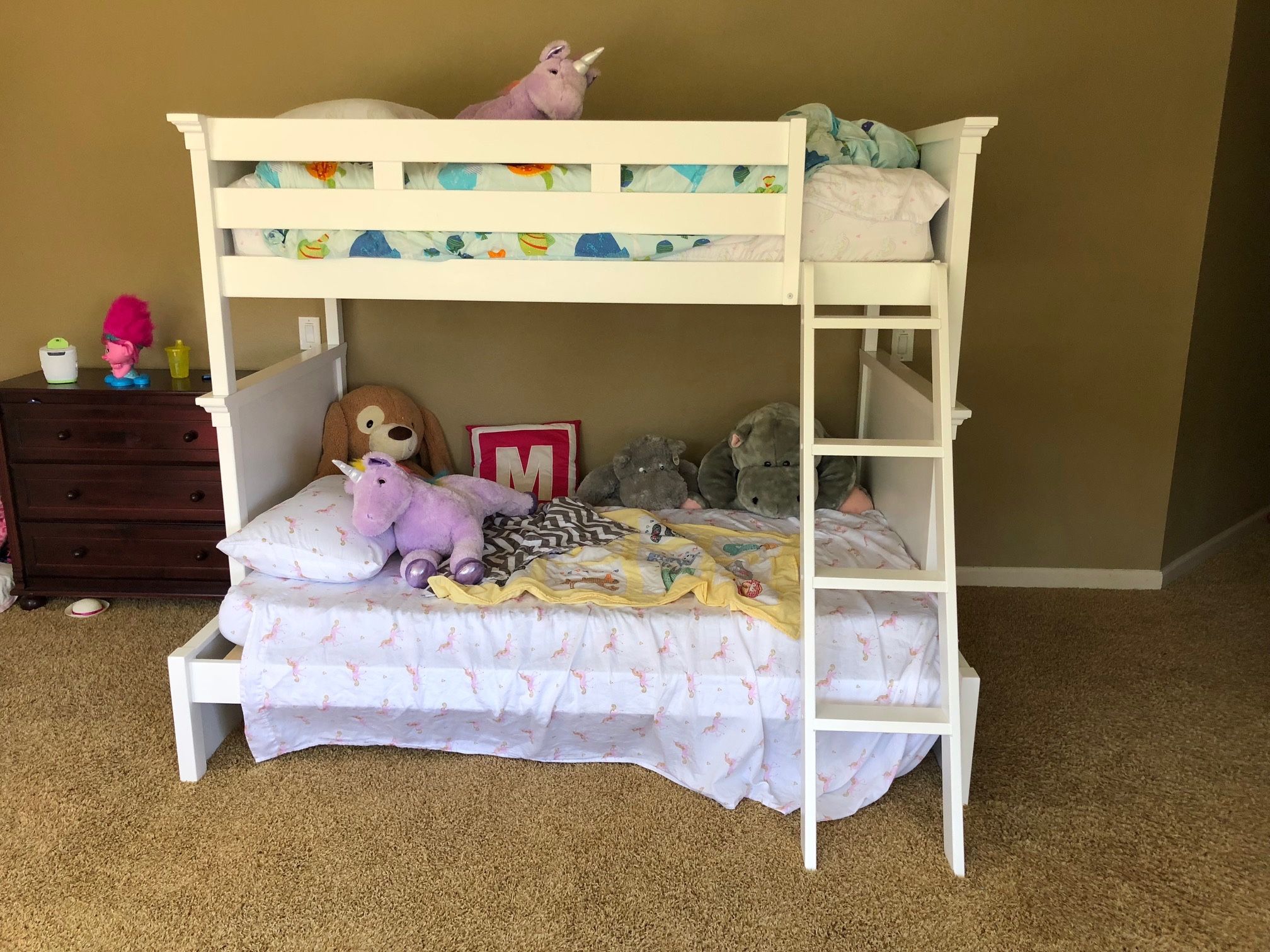 Bunk Bed and Matching Dresser