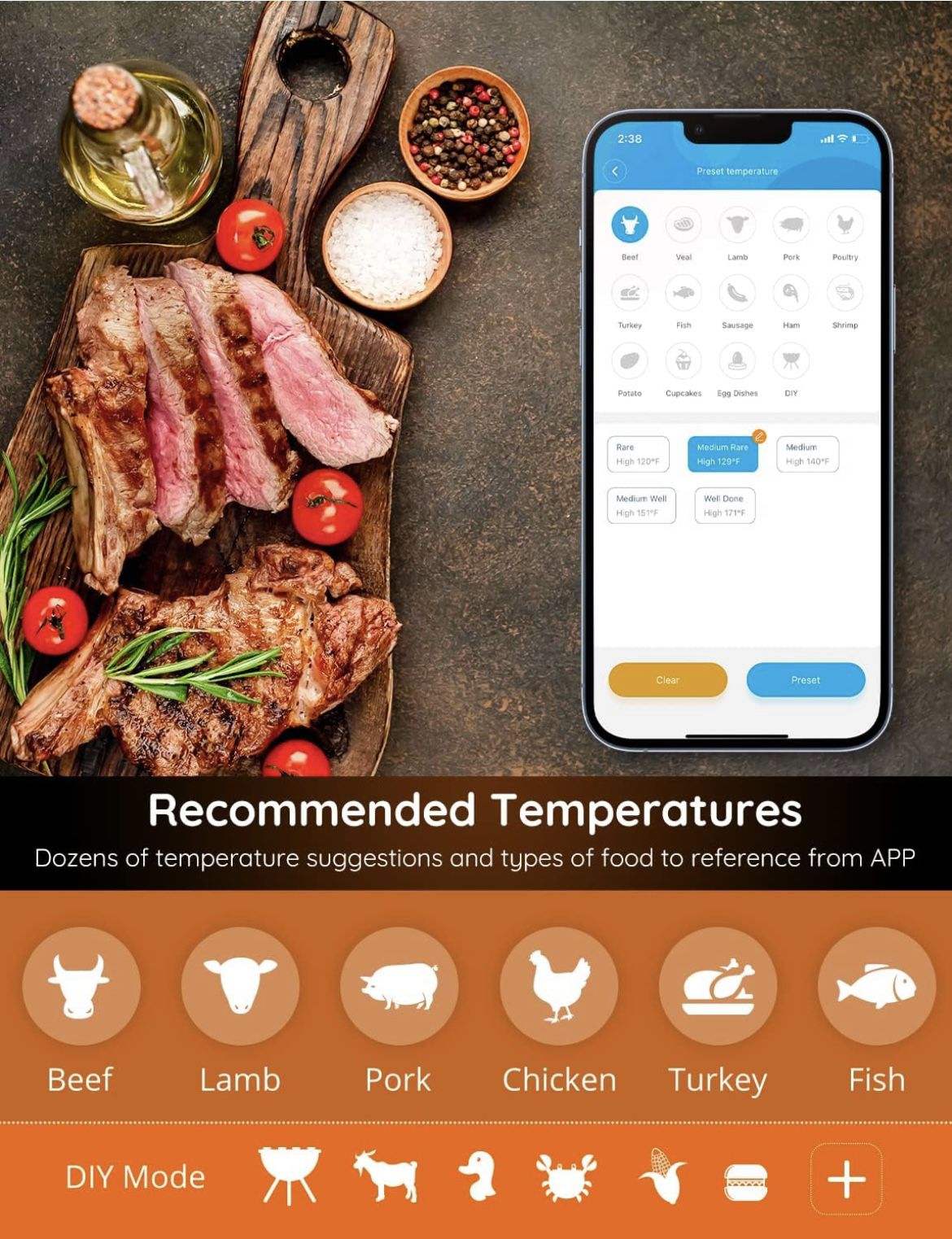 Govee Digital Bluetooth Smart Meat Thermometer Deals, Coupons 