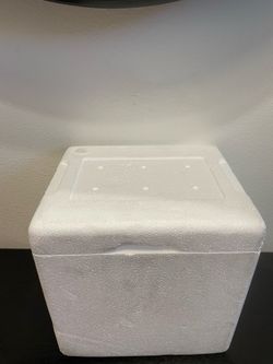 Foam Cooler (External Dimensions: 9" x 9" x 9")