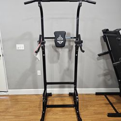 sportsroyals power tower dip station pull up bar home gym