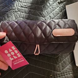 New Caboodle Roll Up Cosmetic And Make Up Brush Storage 