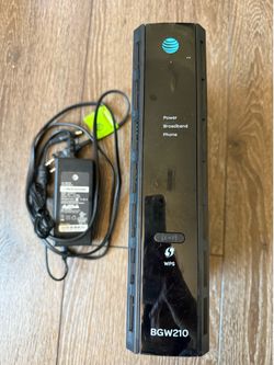 ATT combined modem and router BGW210-700